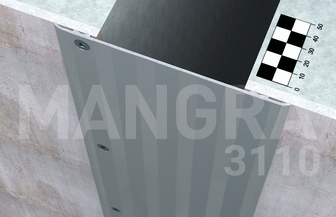 Профиль MANGRA 3110 на стене